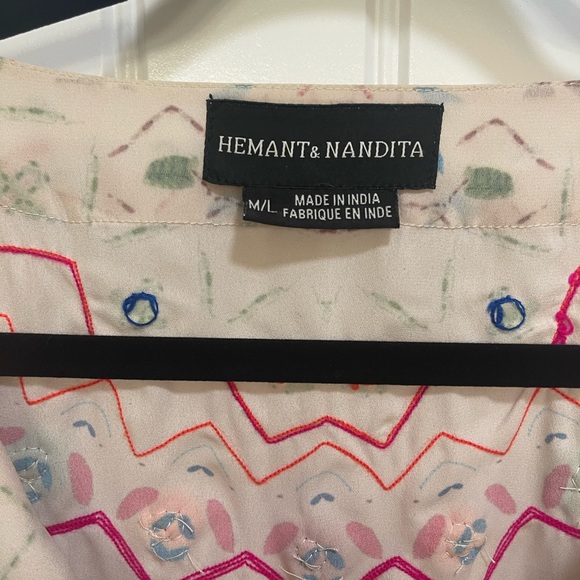 Hemant & Nandita Kaftan / Dress. Size M - Picture 5 of 5